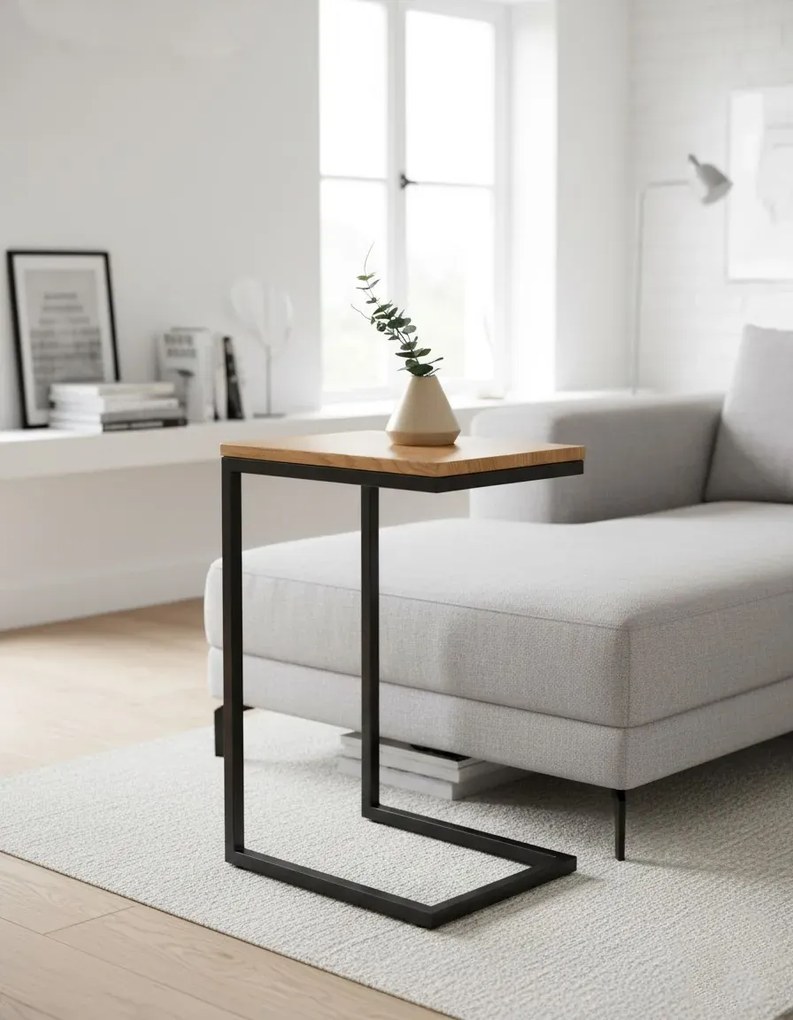 Industrialny Kawowy Loft Ostin L0-T55