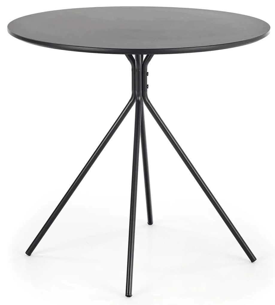 PROMOCJA Czarny stół jadalniany PHANTOM 80x80 II. jakość