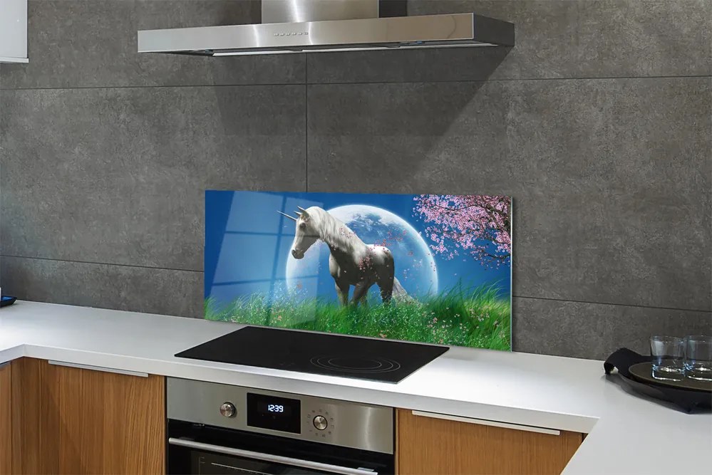 Panel nad Blat Kuchenny Jednorożec pod Gwieździstym Niebem