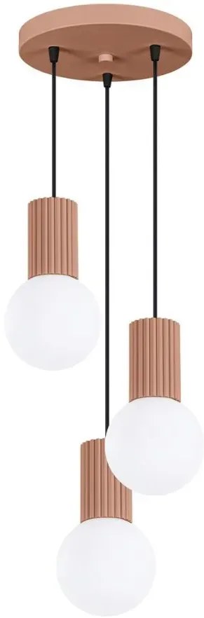 Beżowa lampa w stylu industrialnym N8-N46
