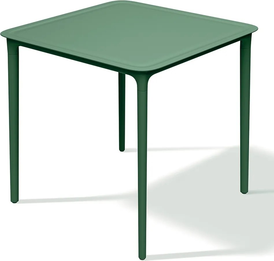 Plastikowy stół do ogrodu Rimo 80, kwadratowy