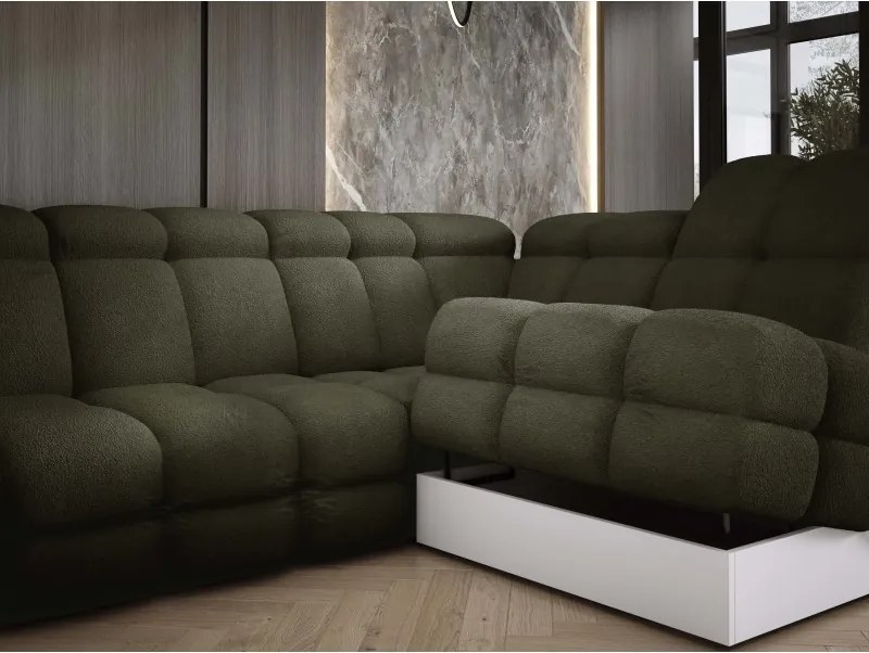 Narożnik TOLLO XL z elektryczną regulacją siedziska WERSAL