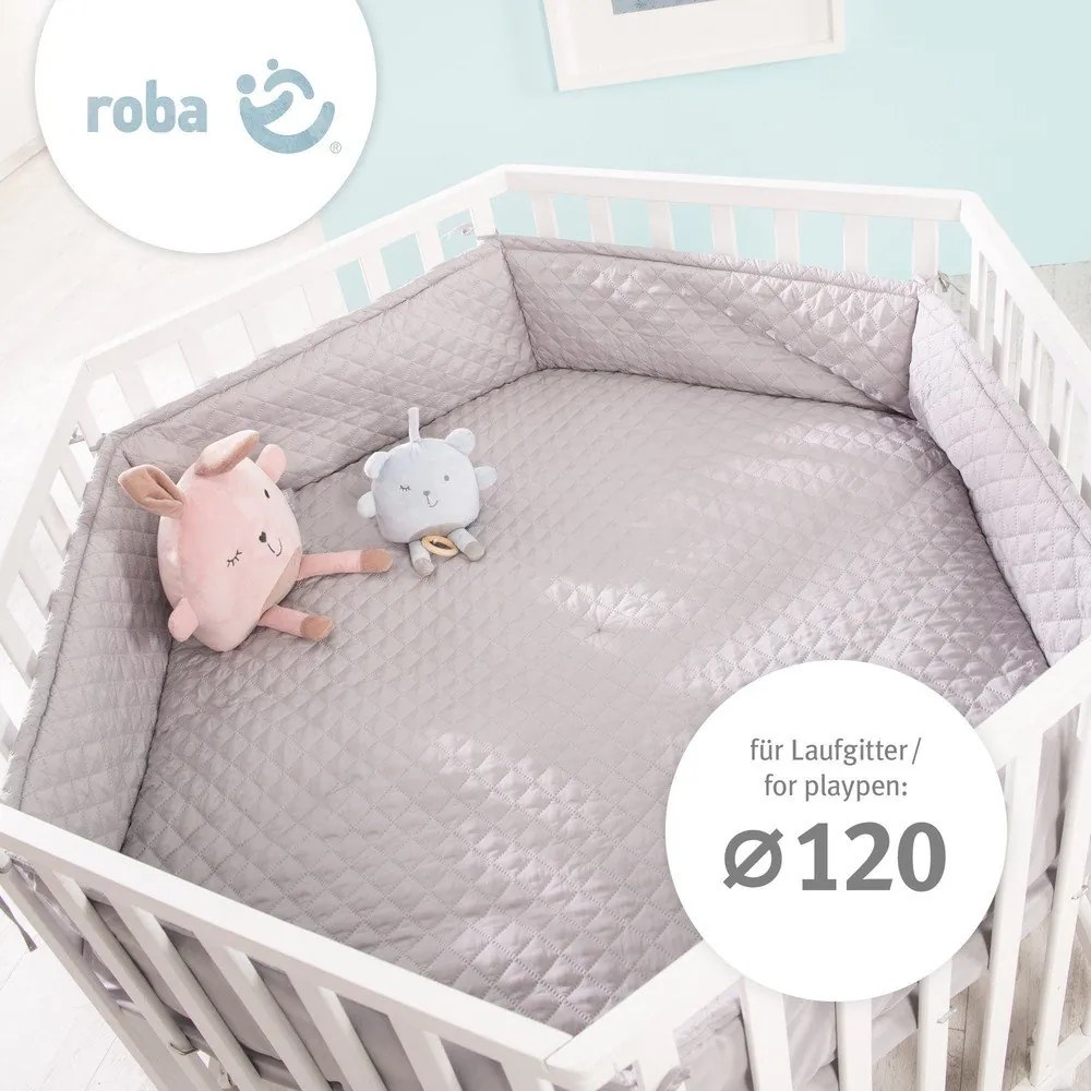 Piankowy materac dziecięcy ze zdejmowanym pokrowcem 99x114 cm Safe Asleep® – Roba