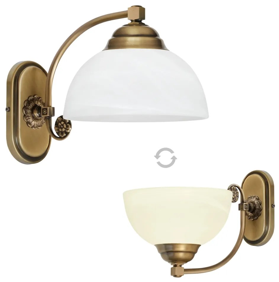 Kinkiet mosiężny N-K1