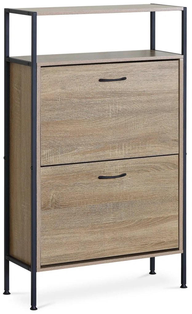 Szafka na buty z przegródkami G1007 OAK, dąb