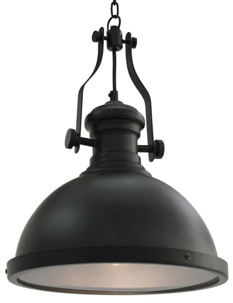 Czarna Industrialna Lampa Sufitowa M5-F01