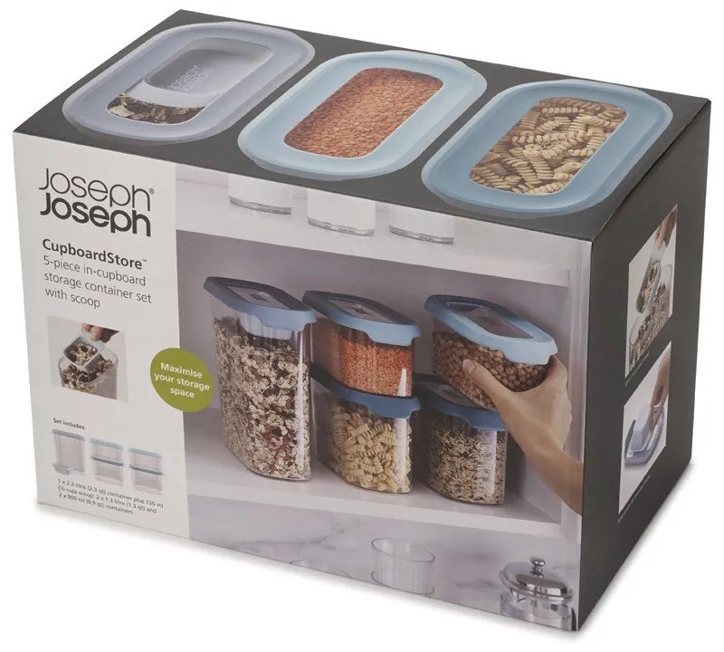 Pojemniki 5 szt. CupboardStore – Joseph Joseph