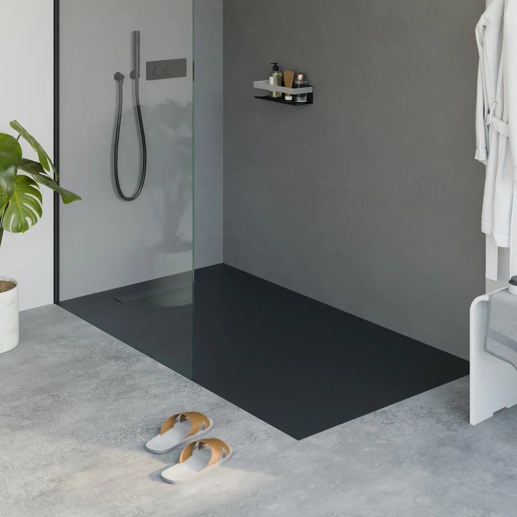 Brodzik prysznicowy płaski odlew mineralny LAVOA