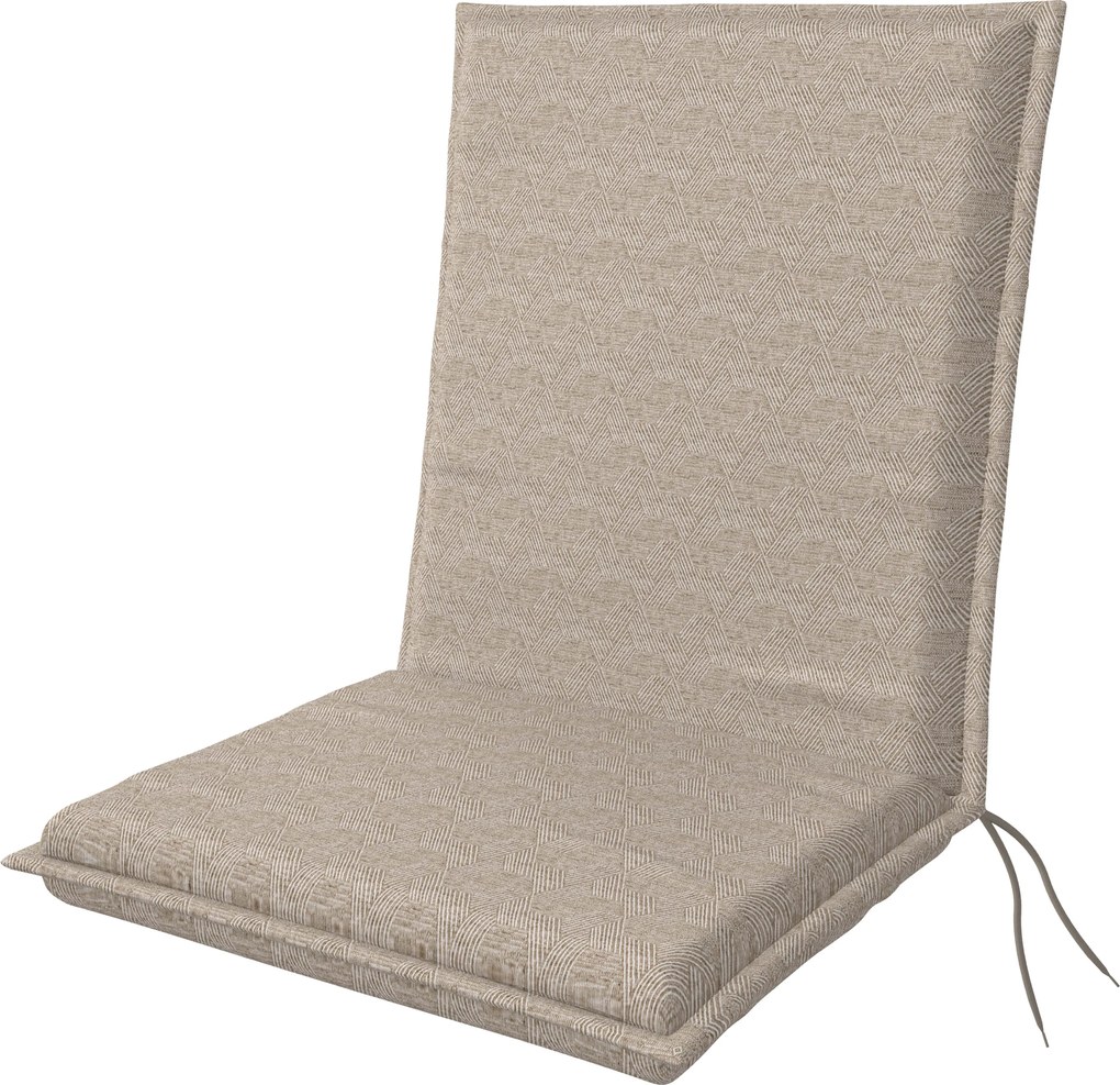 Doppler ART 2027 - niska poduszka na krzesło z niskim oparciem