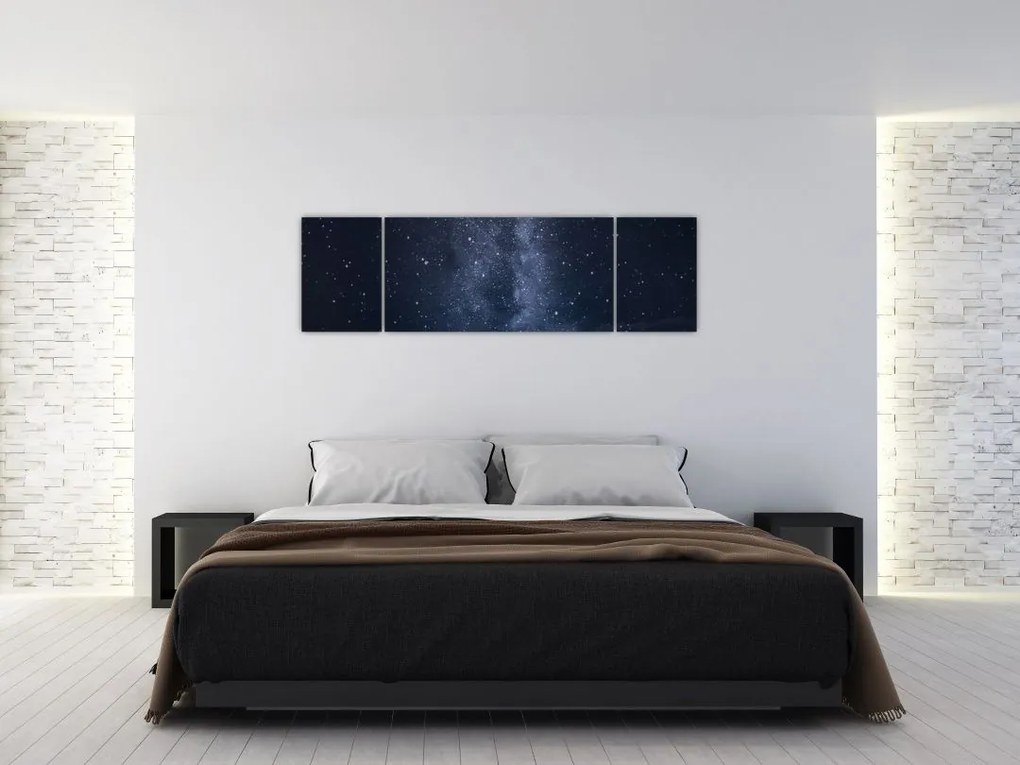 Obraz nieba z gwiazdami (170x50 cm)