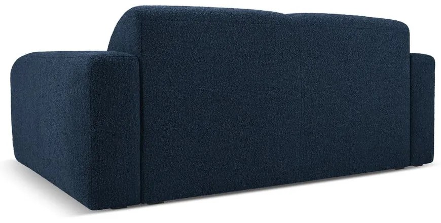 Ciemnoniebieska sofa z materiału bouclé 170 cm Molino – Micadoni Home