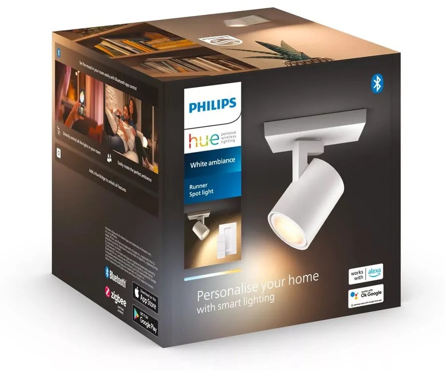 Inteligentny kinkiet z gwintem GU10, 4 W Runner – Philips Hue