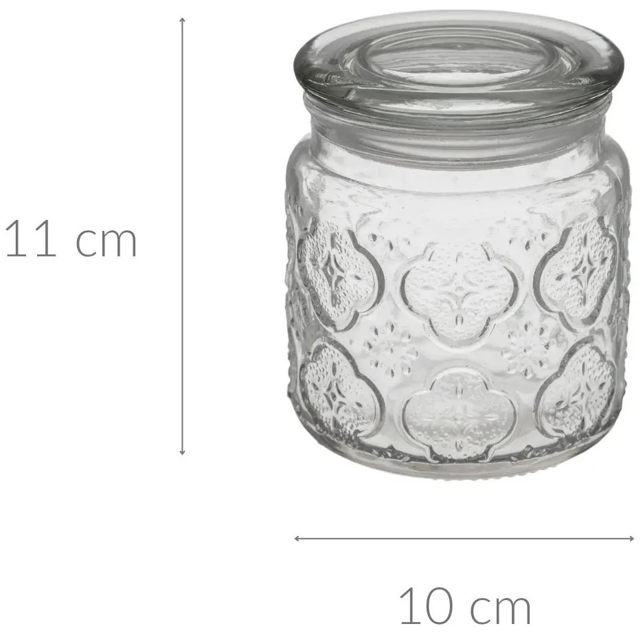 Pojemnik szklany z pokrywką DOLCE