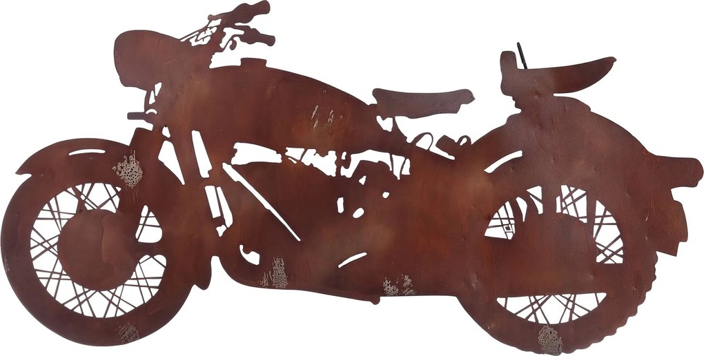 Dekoracja ścienna Rusty Motorbike