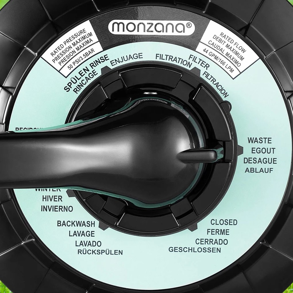 Monzana Filtr piaskowy do basenu AQUA 9 960 l/h, niebieska