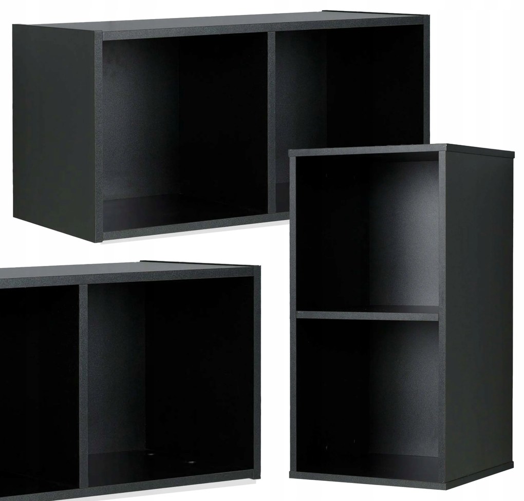 Regał półka organizer pojemnik stojak na płyty winylowe segregatory Cubo 2