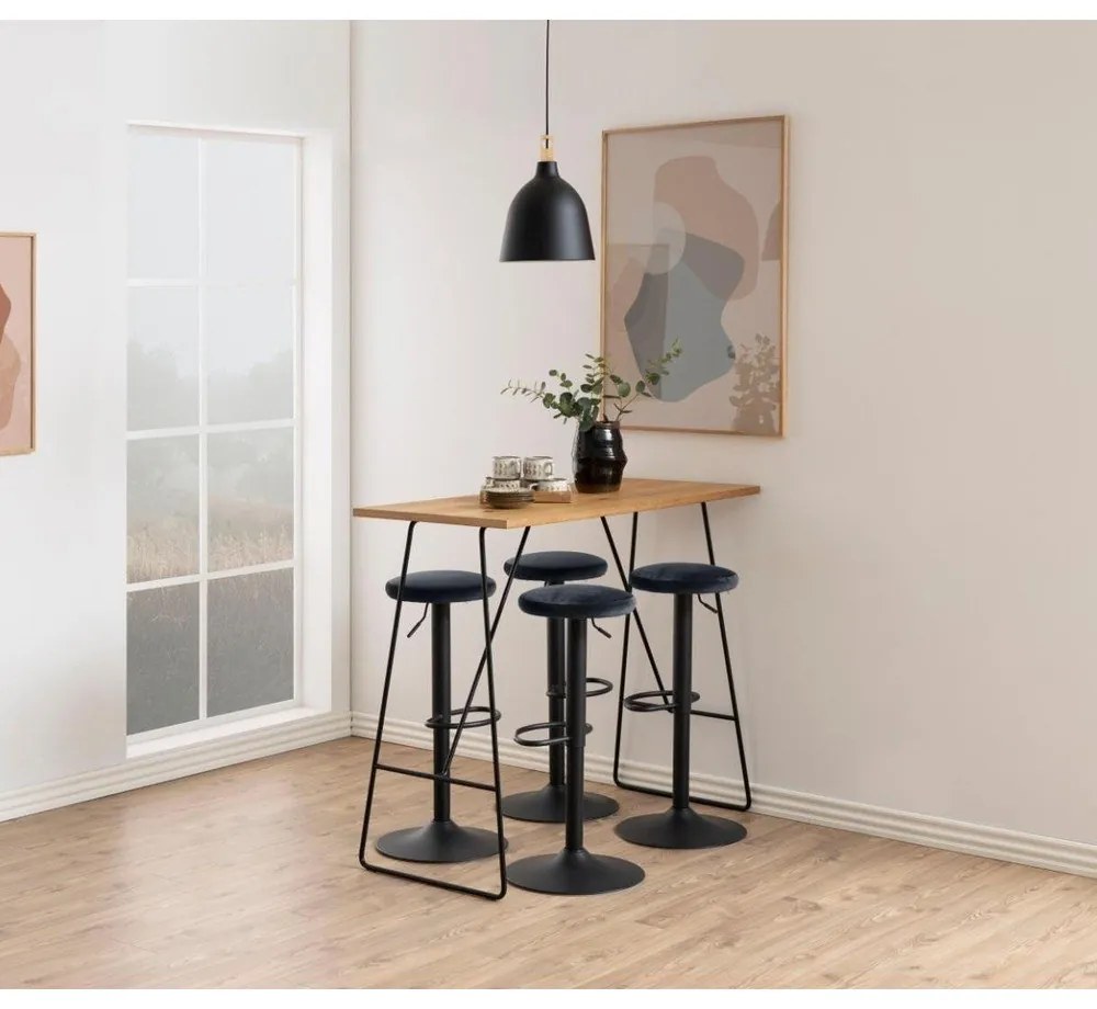 Szary hoker 82 cm Finch – Actona