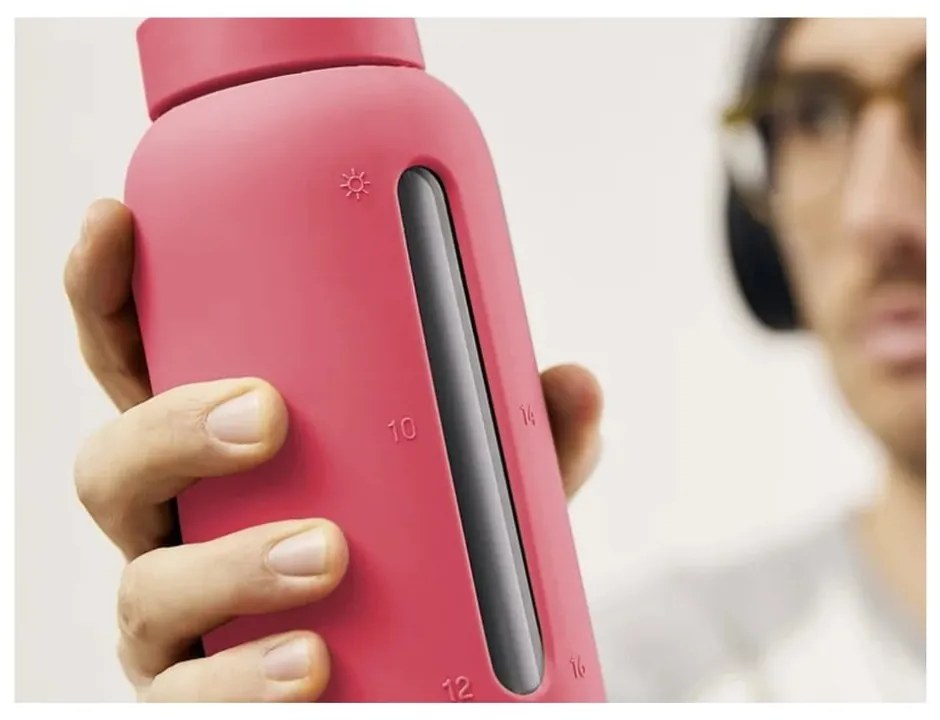 Różowa butelka podróżna 720 ml Flamingo Pink – Muuki