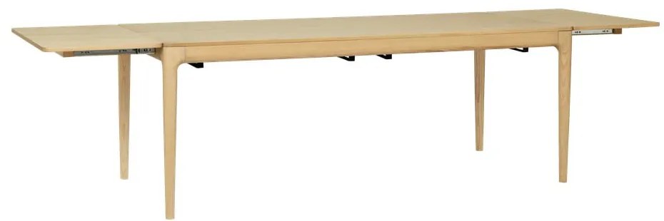 Rozkładany stół z litego drewna dębowego 90x200 cm Heart'n'Soul – UMAGE