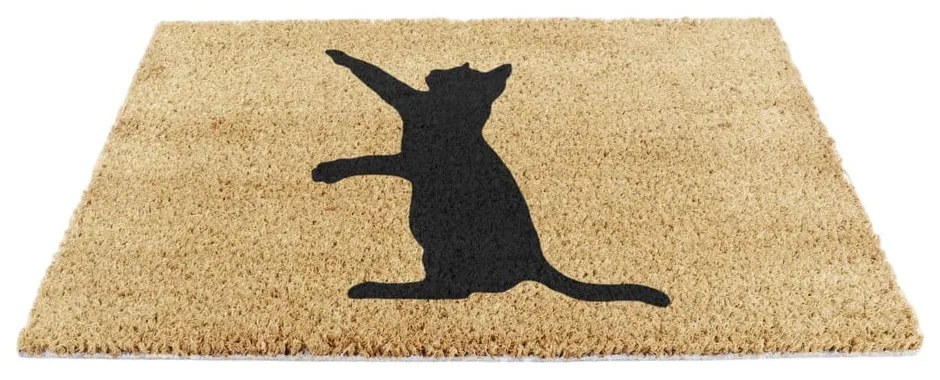 Wycieraczka z włókna kokosowego 40x60 cm Cat – Artsy Doormats