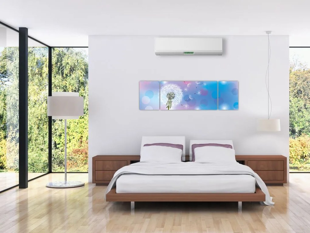 Obraz - Dmuchawiec na wietrze (170x50 cm)