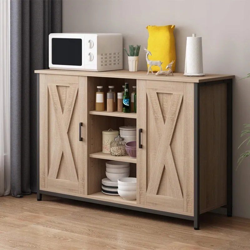 Szafka boczna z otwartymi półkami komoda