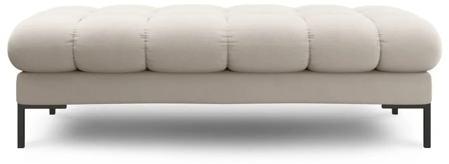 Beżowa tapicerowana ławka Bali – Cosmopolitan Design