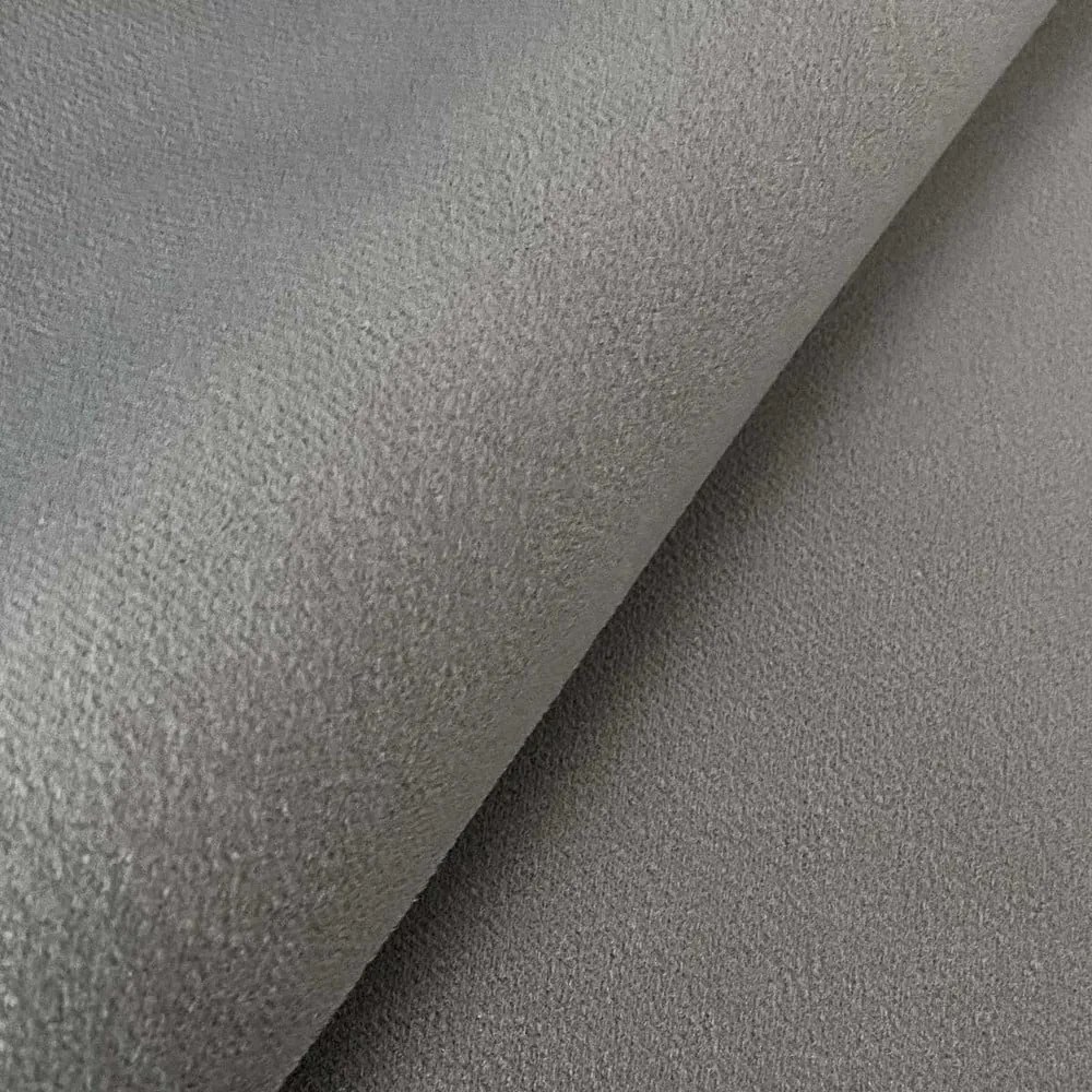 Szare tapicerowane łóżko dwuosobowe ze stelażem 160x200 cm Noira Slim – Bonami Selection