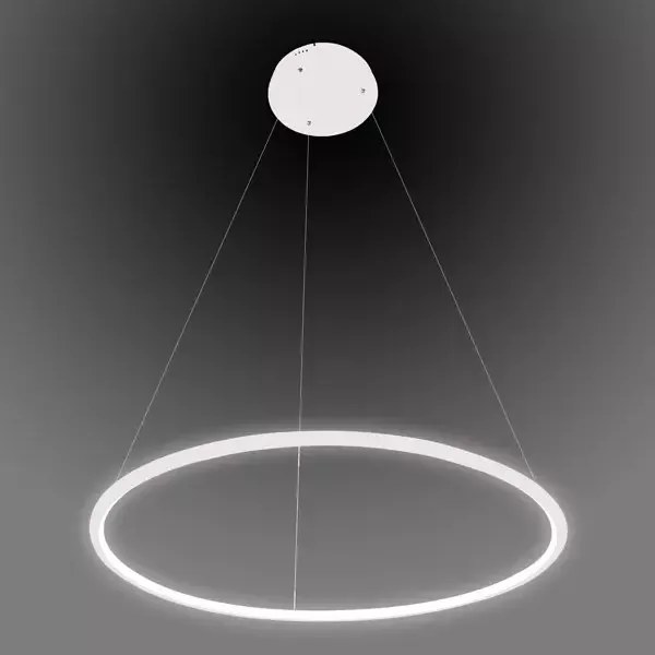 Pojedyncza lampa wisząca Ledowe Okręgi No.1 In 60 cm