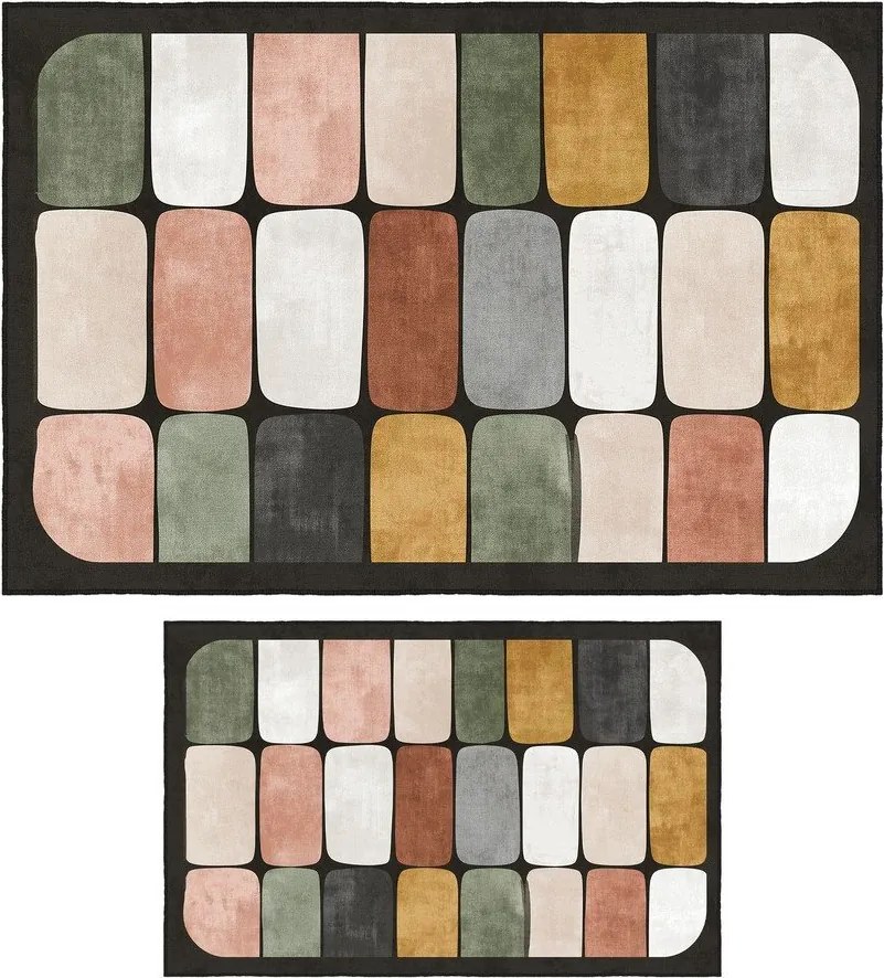 Dywaniki łazienkowe zestaw 2 szt. 60x100 cm – Foutastic