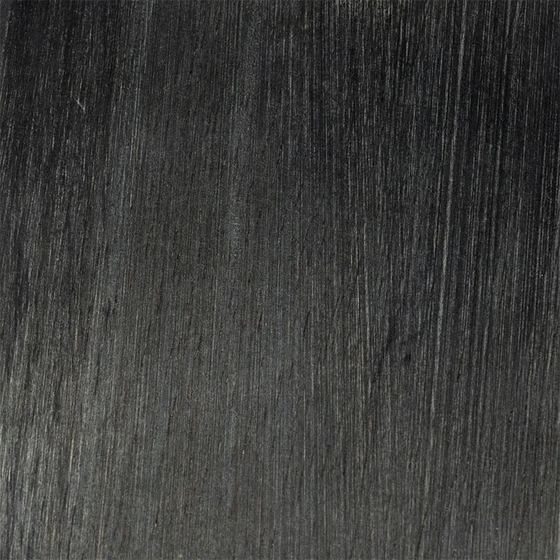 Rustykalny reflektor czarny z drewna - Bloc