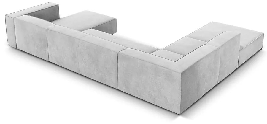Jasnoszary narożnik (lewostronny) Madame – Windsor &amp; Co Sofas