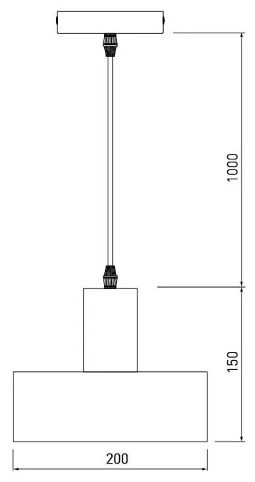 Miedziana lampa wisząca z metalowym kloszem ø 30 cm Selvia II – GTV