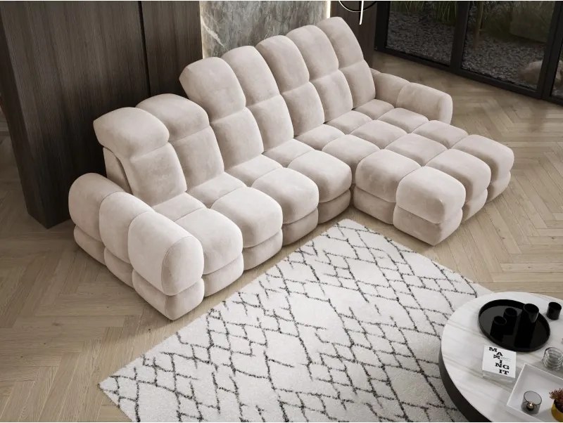 Narożnik TOLLO MINI S Prawostronny Elektryczna regulacja Salvador 01 WERSAL