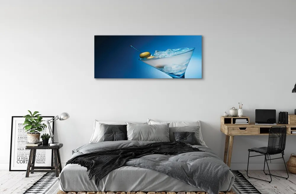 Duży obraz na płótnie Klasyczny Aperitif Z Oliwką