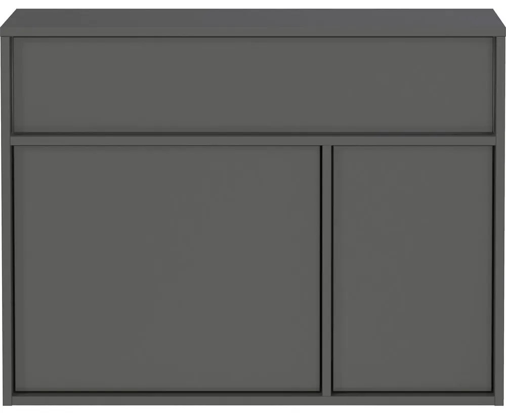 Antracytowa szafka 83x63x25 cm Ameca 2.0 – Germania