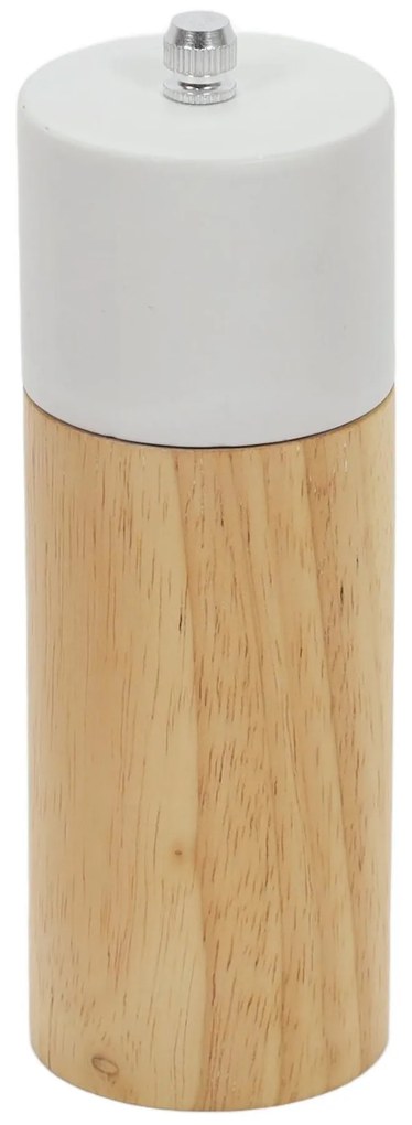 Młynek do pieprzu ręczny, drewniany, Ø 5,5 cm