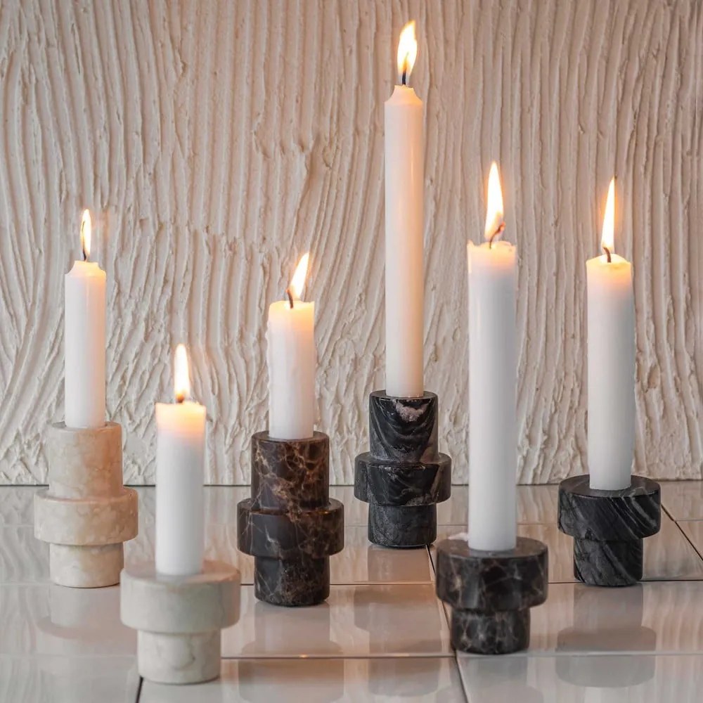Kamienny świecznik Marble – Mette Ditmer Denmark