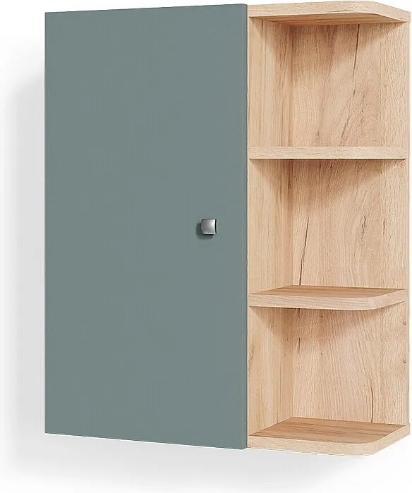 Szafka łazienkowa zielony 47.2x20.8x59.2 fynn