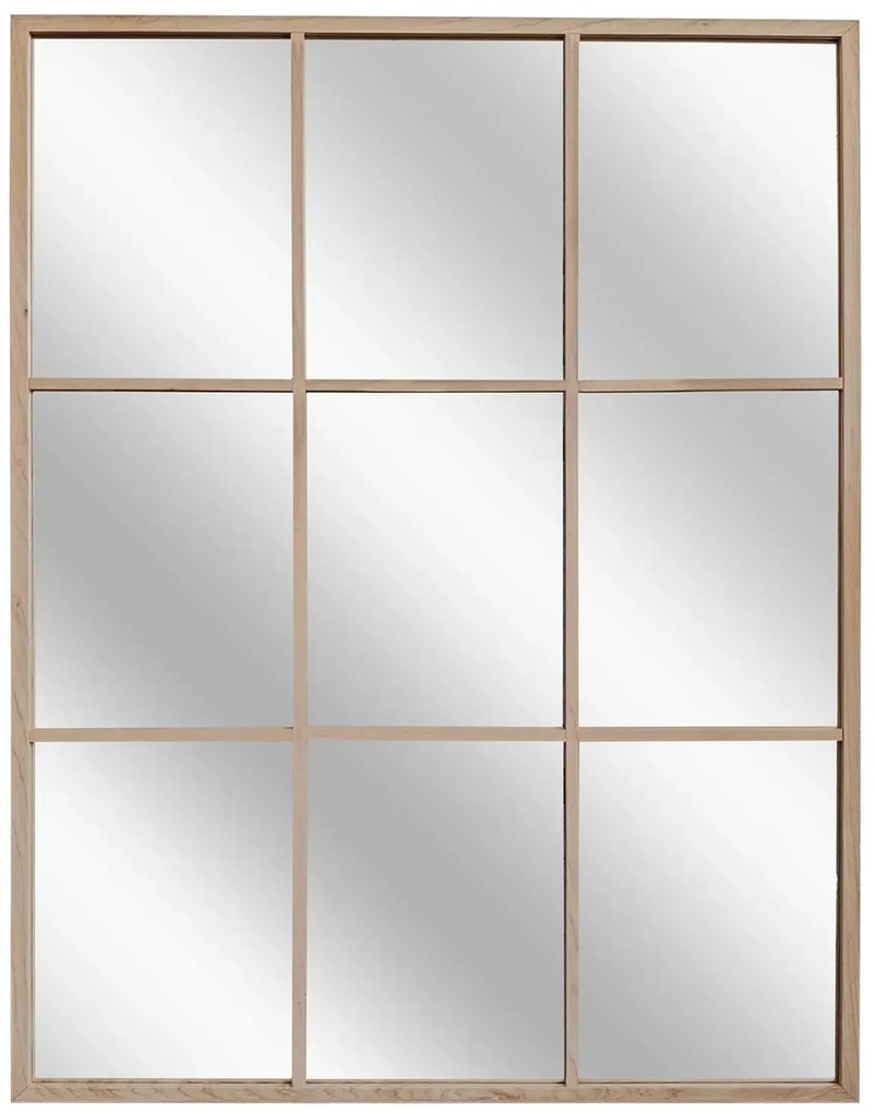 Wiszące lustro ze szprosami dąb N7-S20