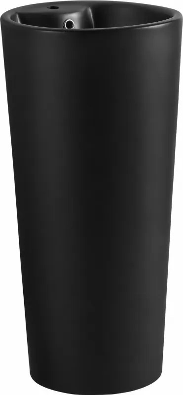 Mexen Rena umywalka wolnostojąca 40 x 40 cm, czarna mat - 26014070