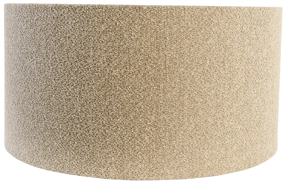 Abażur Boucle w kolorze taupe 50/50/25Designerski