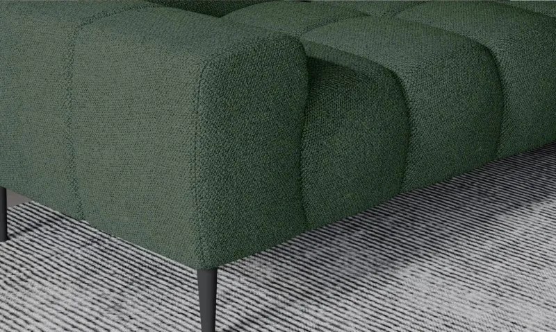 Narożnik GIANO S układ L Lewostronny z elektryczną regulacją siedziska w ktaninie AUSTIN 13 WERSAL