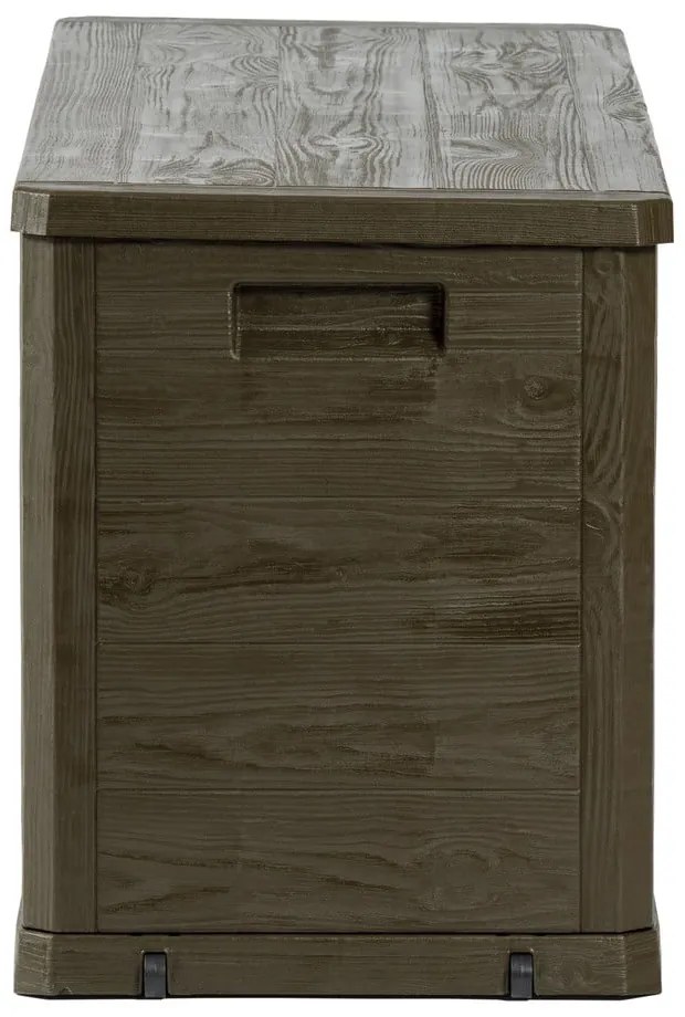 Brązowa skrzynia ogrodowa Woodys – Toomax