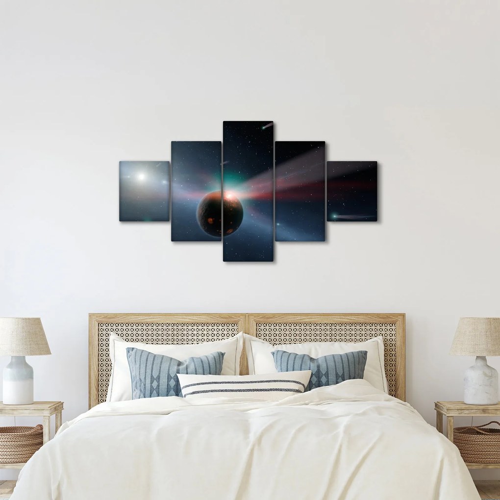 Obraz planety (125x70 cm)