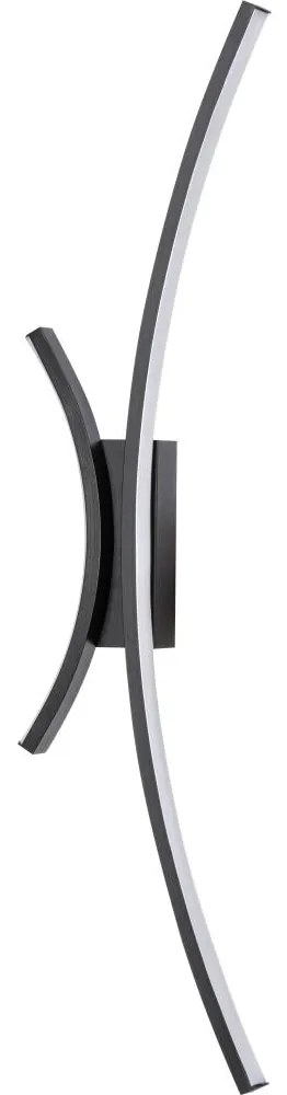 LED Kinkiet LED/12W/230V 3000-6000K czarny