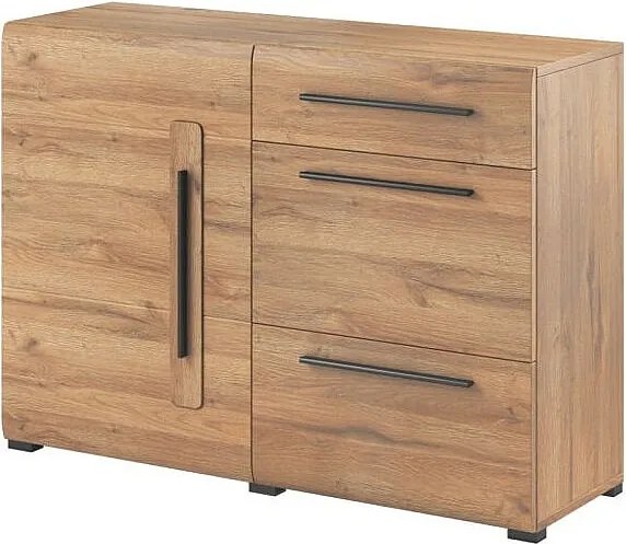 Komoda TULSA 1D3S 120 dąb