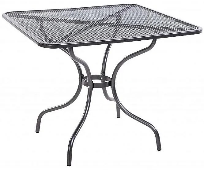 Metalowy zestaw ogrodowy PALMA IV. 1 + 4 Stół 90 x 90 cm (CT0312)