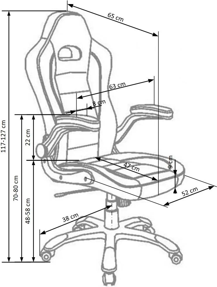 Nowoczesny fotel biurowy Lotus