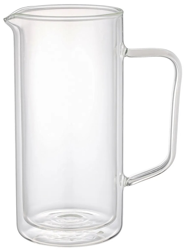 4Home Szklany dzbanek termiczny Double Hot&Cool, 1 l